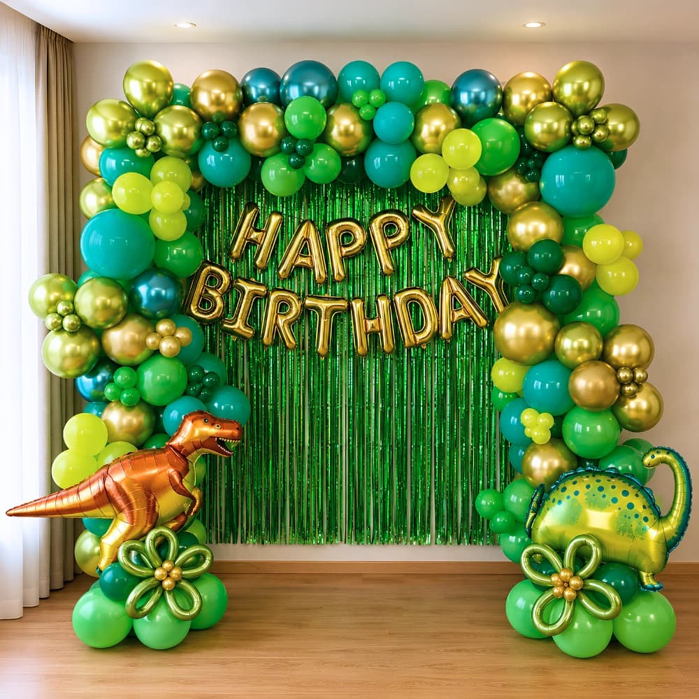 Dinosaur Balloon Arch