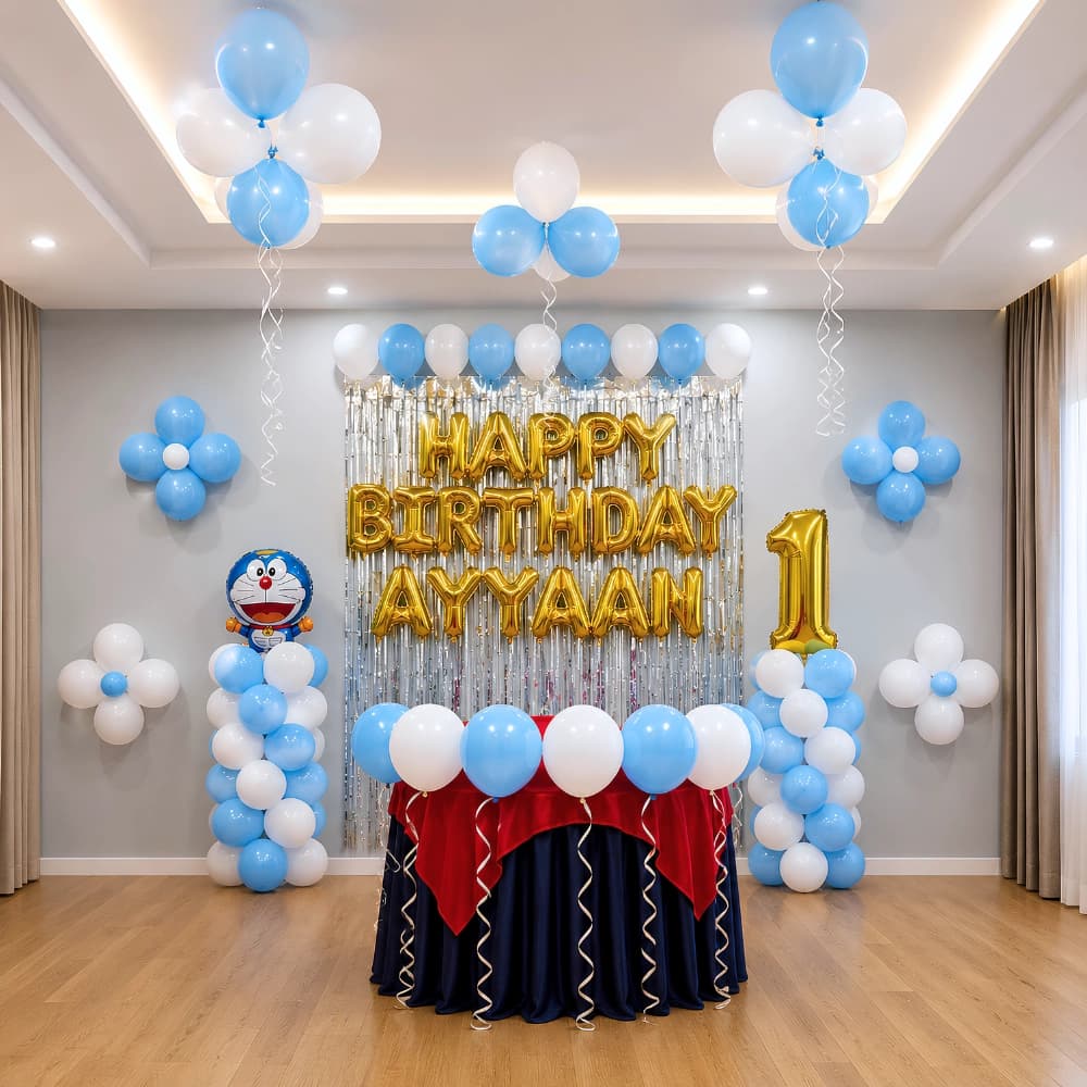 Doraemon Theme Decoration