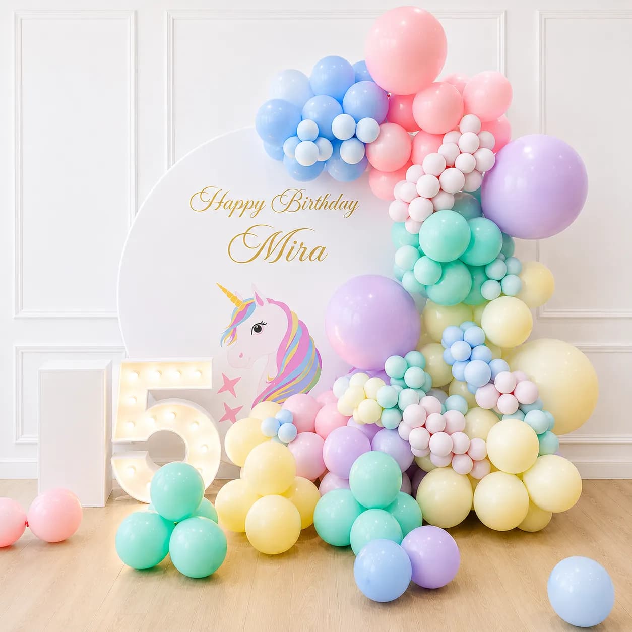 Dreamy Unicorn Birthday Setup
