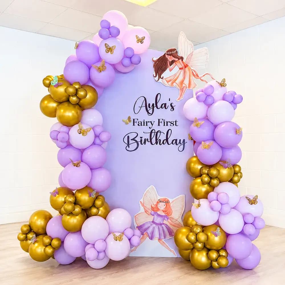 Elegant Fairy Theme Birthday Decoration