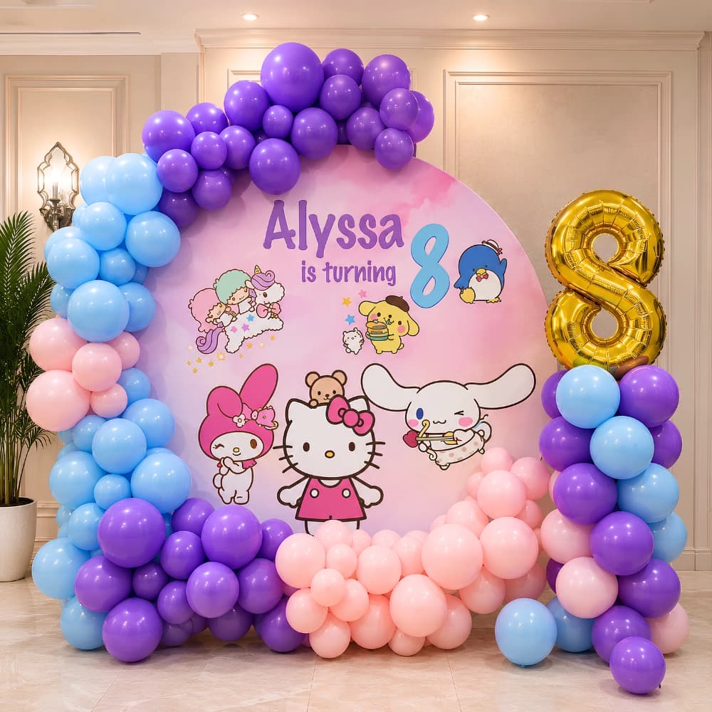Hello Kitty Theme Decoration
