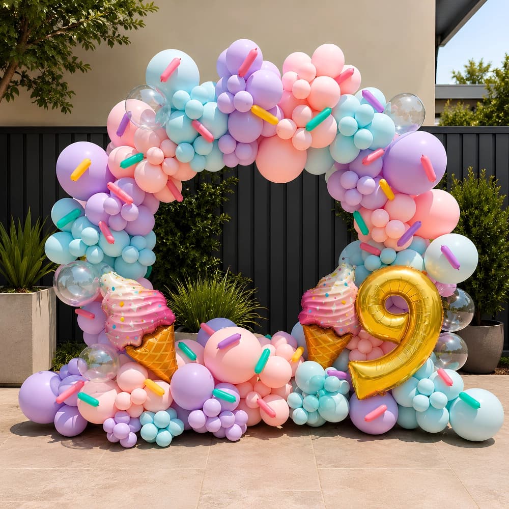 Ice Cream Theme Decoration