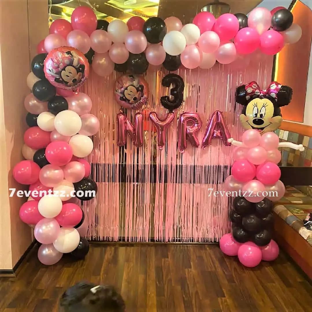 Minnie Mouse Theme Decoration