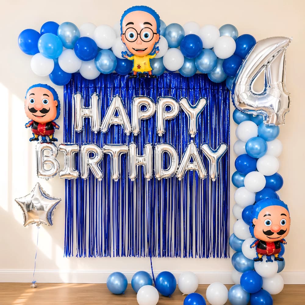Motu Patlu Theme Decoration