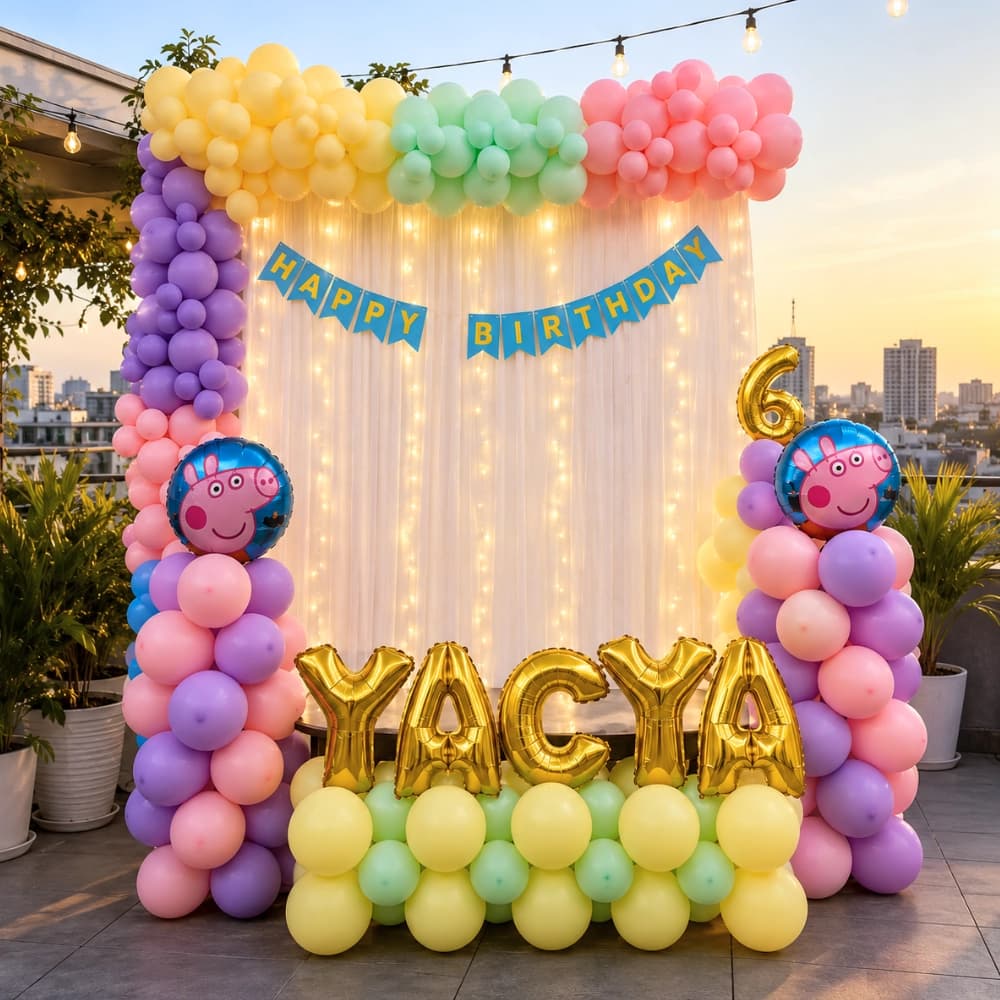 Peppa Pig Terrace Decoration