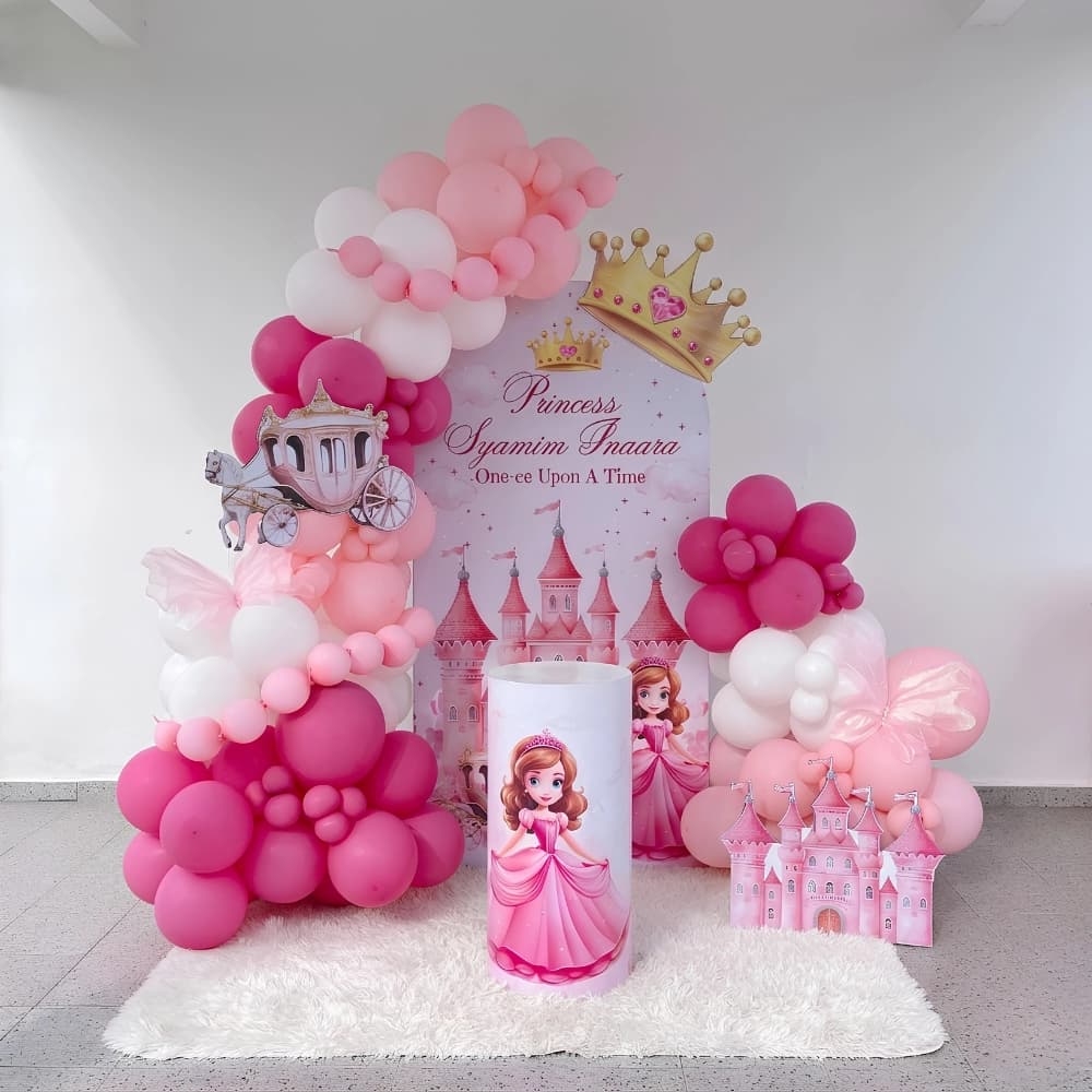 Princess Theme Birthday Decoration
