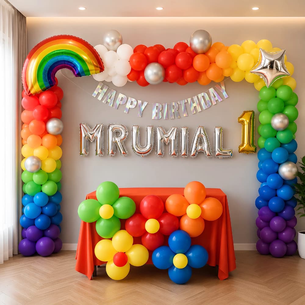 Rainbow Theme Decoration