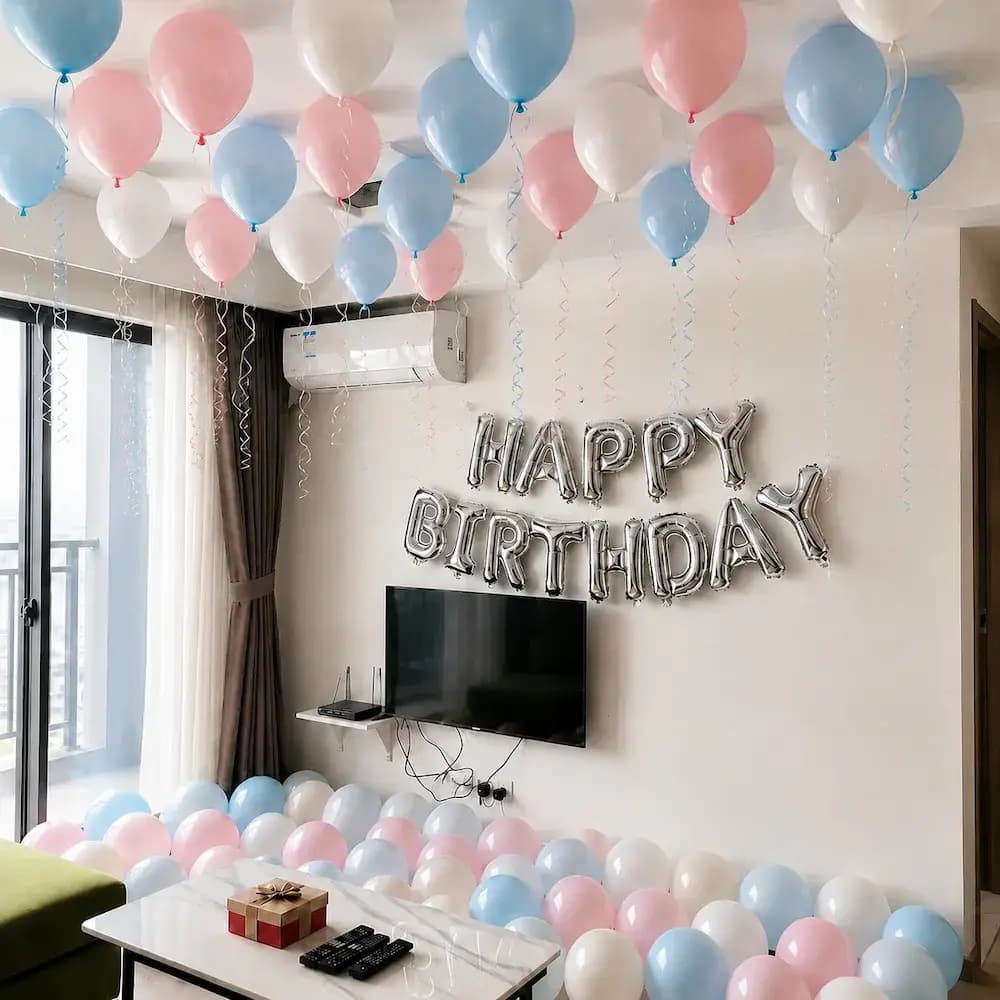 Simple Birthday Decoration For Kids