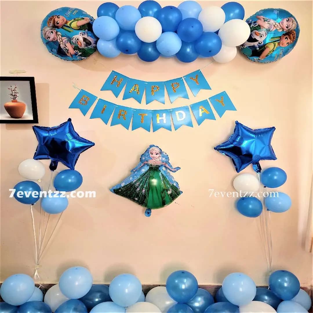 Simple Frozen Theme Decor
