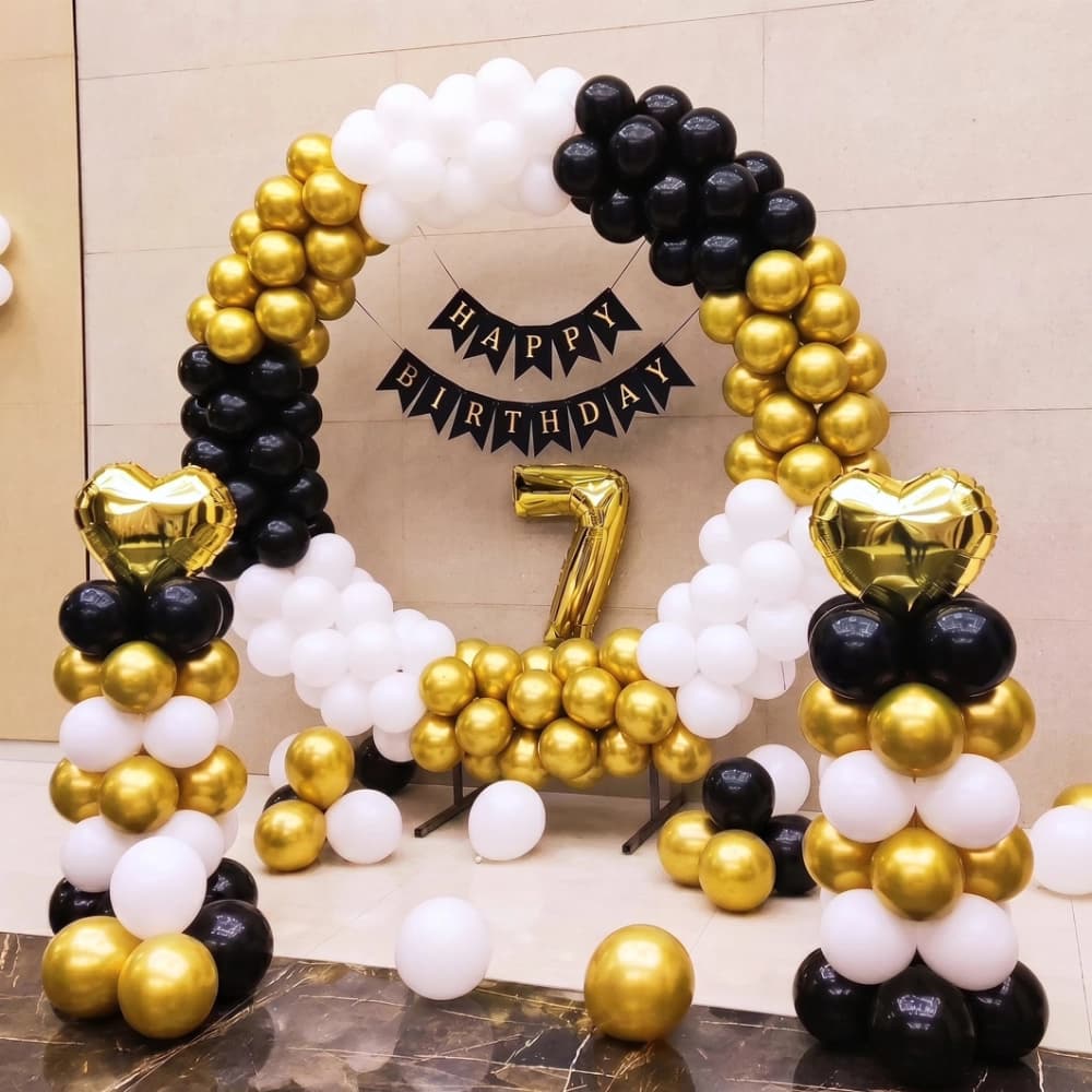 Simple Happy Birthday Ring Decoration
