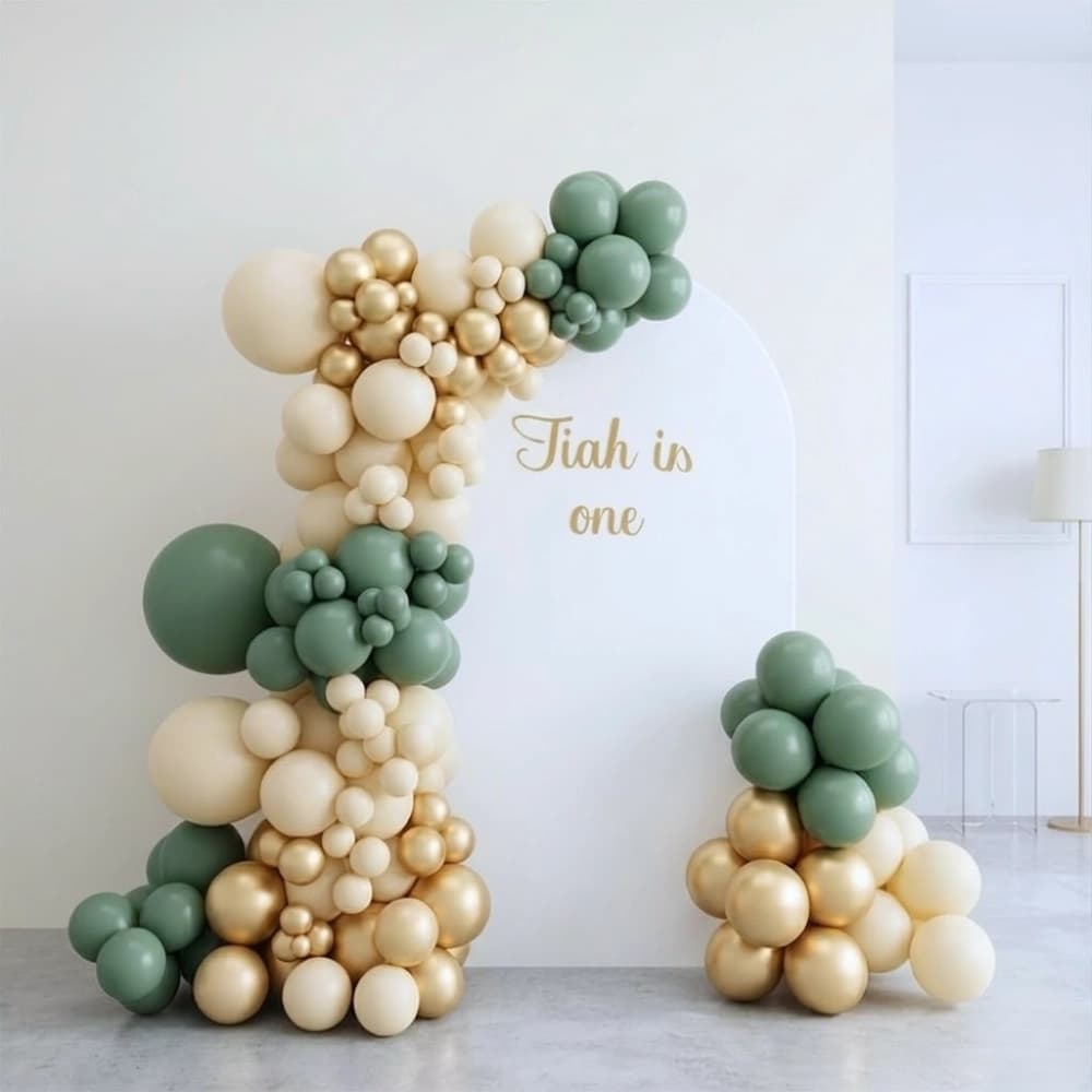 Simple Kids Birthday Balloon Decoration