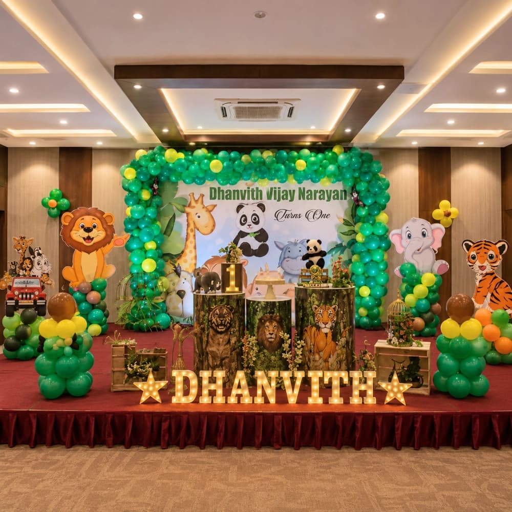 Wild One Theme Stage Decoration