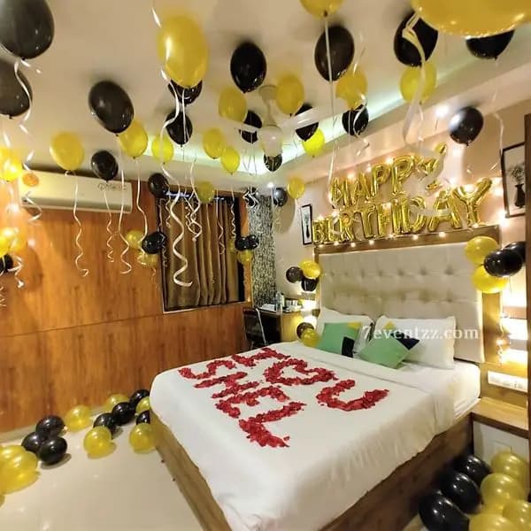 Birthday Room Setup