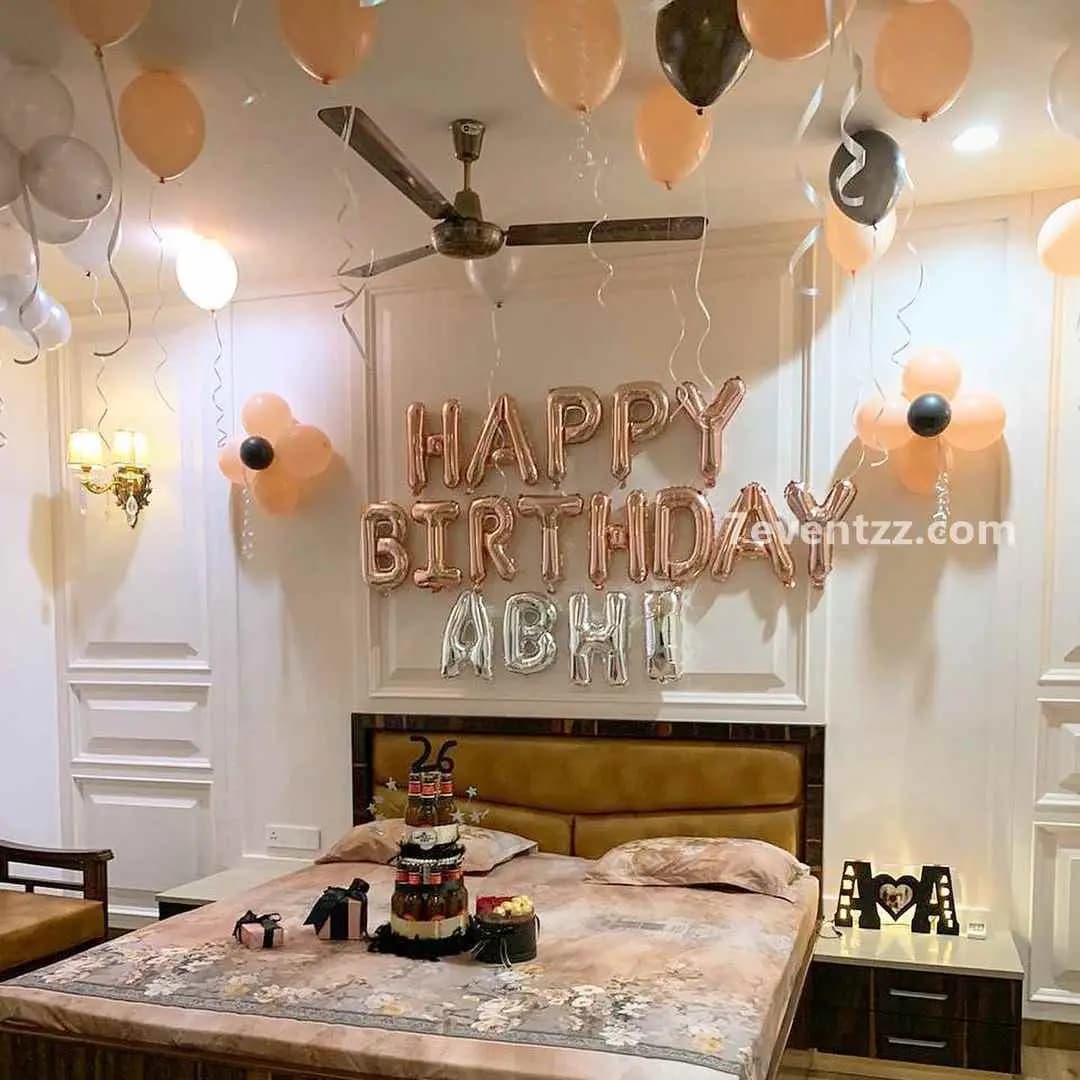 Rose Gold Room Decoration